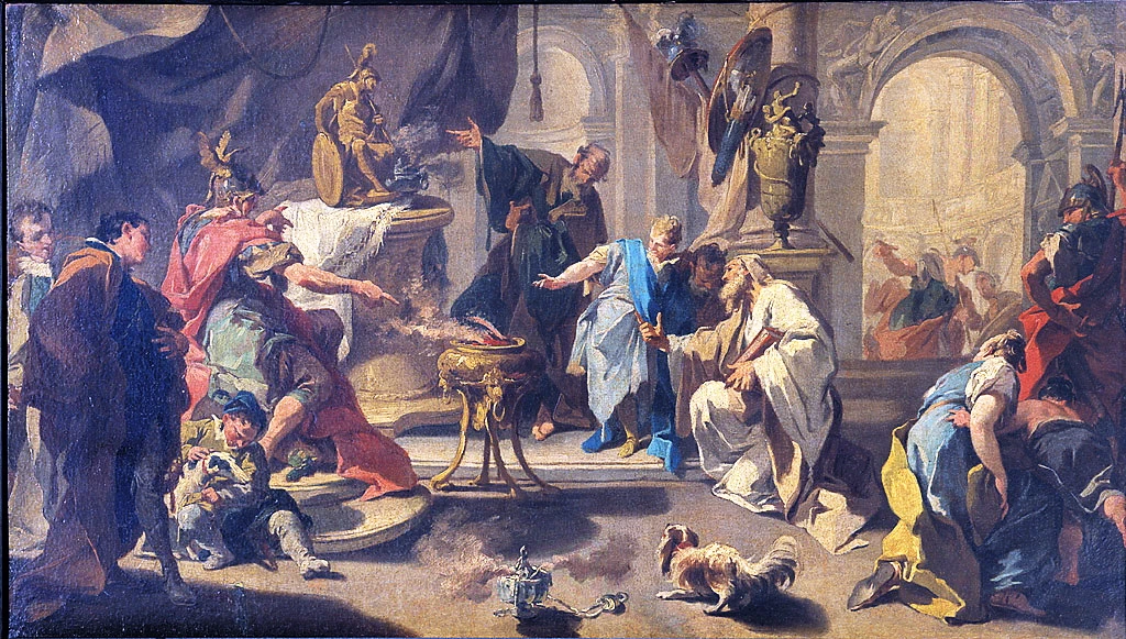   118-Giambattista Pittoni-Annibale che giura vendetta contro i romani - Pinacoteca Brera, Milano